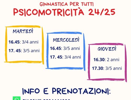 Orari Psicomotricità 2024-25